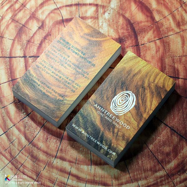 엑스트라 명함 제작 사례